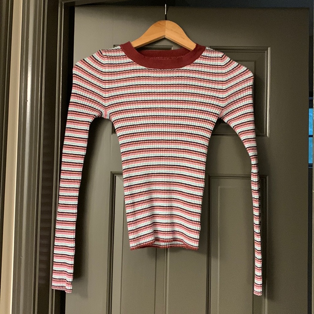 LAST CALL‼️ 5 FOR $25 AE Ribbed Striped Sweater